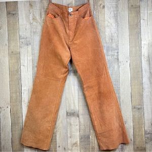 Think Tank Size 10 100% Pig Suede Pants (has flaw)